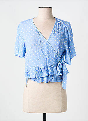 Top manches courtes manches courtes bleu CYELL femme