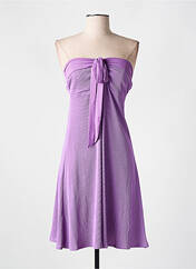 Robe courte violet CYELL pour femme seconde vue
