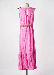 Robe longue rose CYELL pour femme seconde vue
