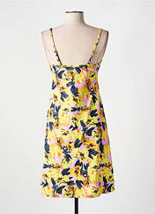 Robe mi-longue jaune CYELL pour femme seconde vue