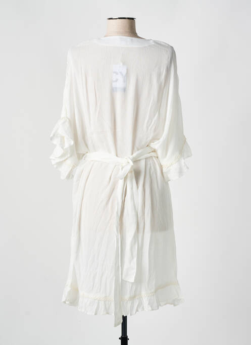 Robe de plage blanc CYELL pour femme