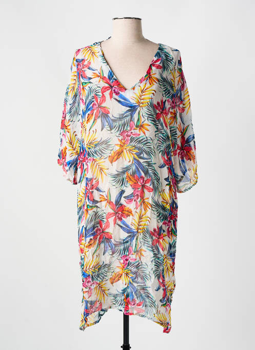 Robe de plage blanc CYELL pour femme