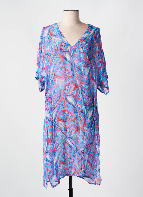 Robe de plage bleu CYELL pour femme