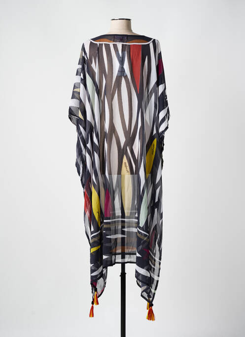 Robe de plage noir MIRADONNA pour femme