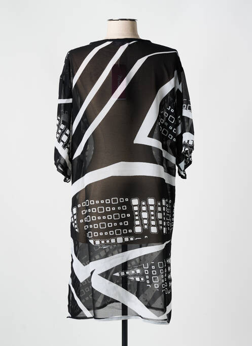 Robe de plage noir MIRADONNA pour femme