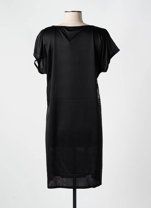 Robe de plage noir MIRADONNA pour femme
