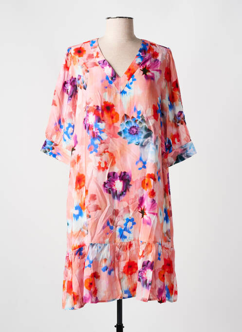 Robe de plage rose CYELL pour femme