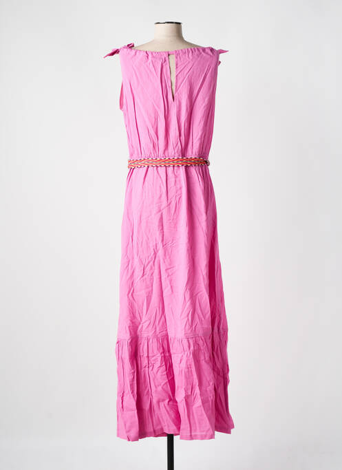 Robe longue rose CYELL femme