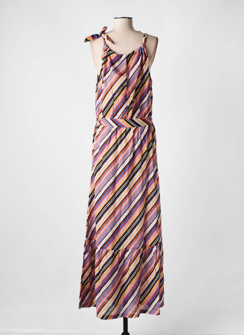 Robe longue violet CYELL pour femme