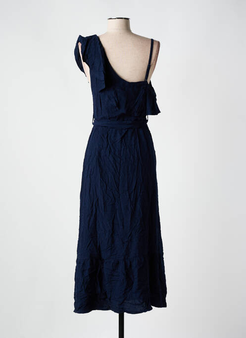 Robe mi-longue bleu CYELL pour femme