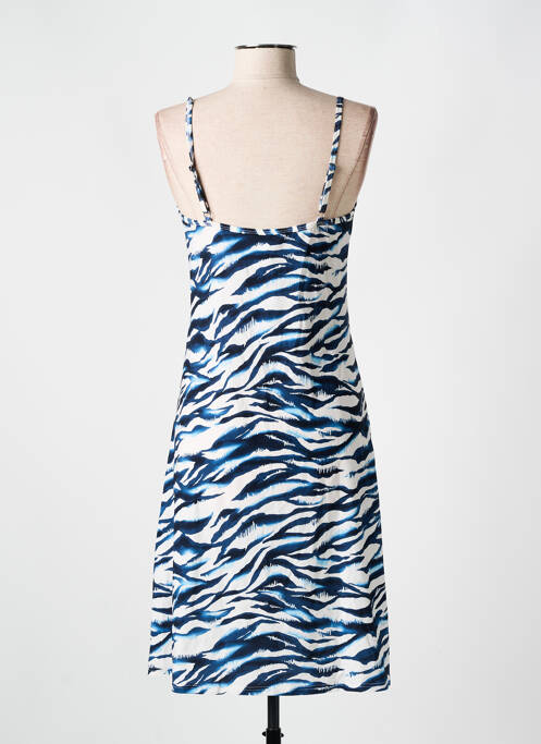 Robe mi-longue bleu CYELL pour femme