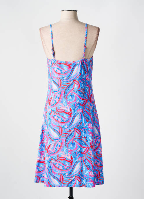 Robe mi-longue bleu CYELL pour femme