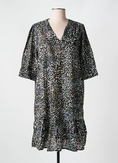 Robe mi-longue noir CYELL pour femme