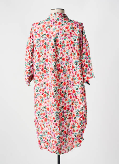 Robe mi-longue rose CYELL pour femme