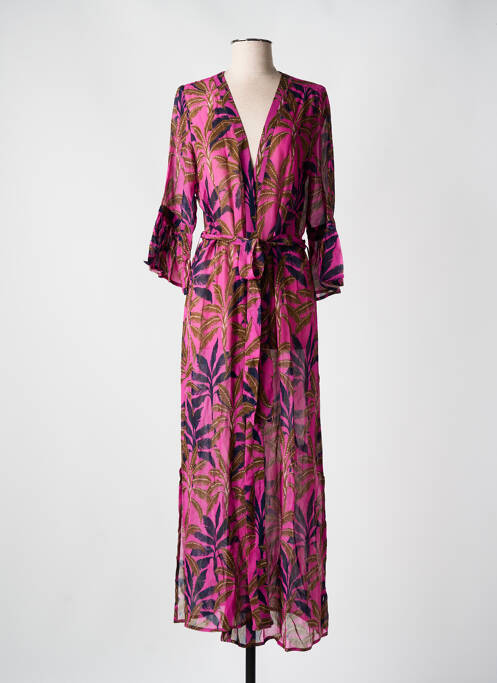 Veste kimono violet CYELL pour femme