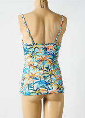 Maillot de bain 1 pièce bleu CYELL pour femme seconde vue