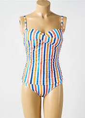 Maillot de bain 1 pièce bleu CYELL pour femme seconde vue