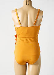Maillot de bain 1 pièce jaune CYELL pour femme seconde vue