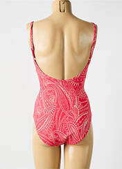 Maillot de bain 1 pièce rouge CYELL pour femme seconde vue