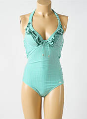 Maillot de bain 1 pièce vert CYELL pour femme seconde vue
