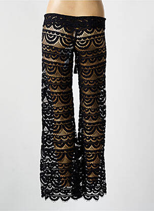 Pantalon flare coupe évasée noir PILYQ femme