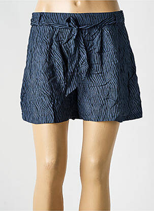 Short taille élastique bleu CYELL femme