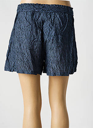 Short taille élastique bleu CYELL femme