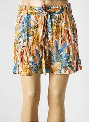 Short coupe droite beige CYELL femme