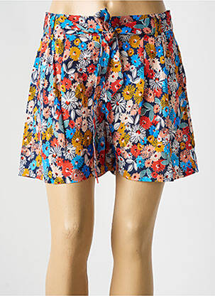 Short coupe droite bleu CYELL femme