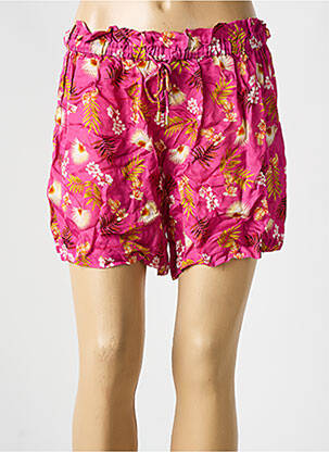 Short taille élastique violet CYELL femme