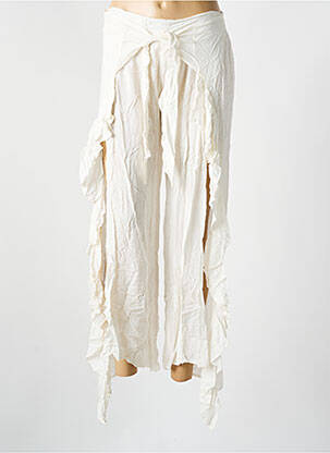 Pantalon 7/8 blanc MILONGA pour femme