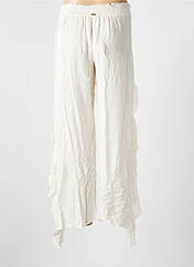 Pantalon 7/8 blanc MILONGA pour femme seconde vue