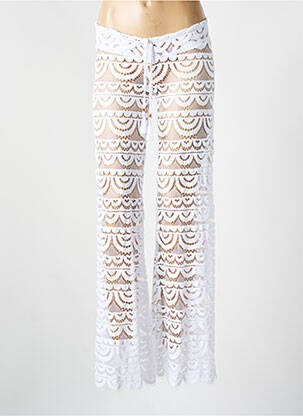Pantalon flare blanc PILYQ pour femme