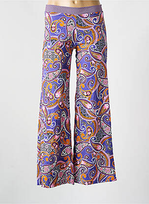 Pantalon flare violet CYELL pour femme