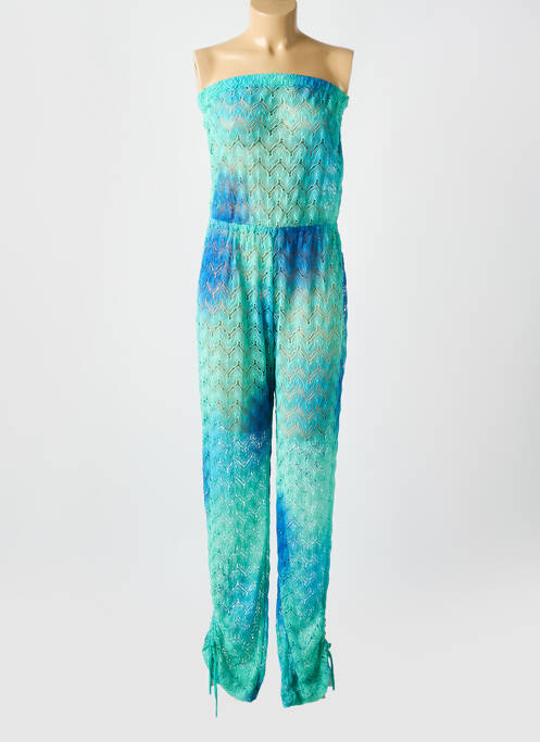 Combi-pantalon bleu LULI FAMA pour femme