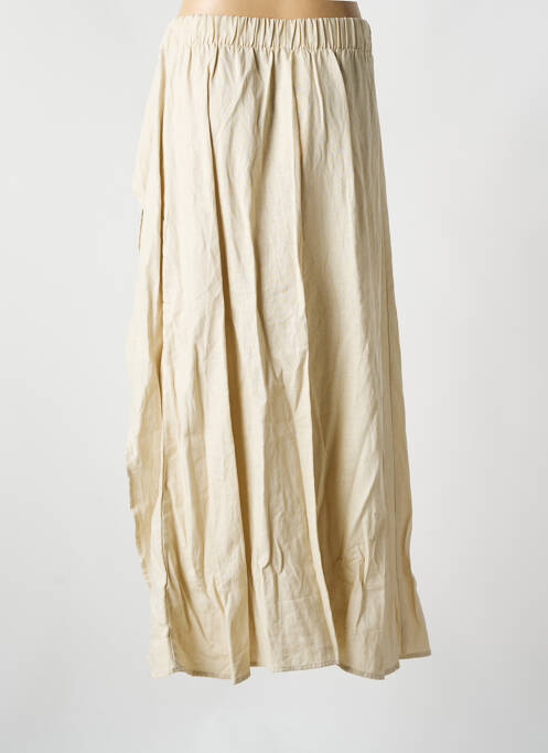 Jupe longue beige PHAX pour femme