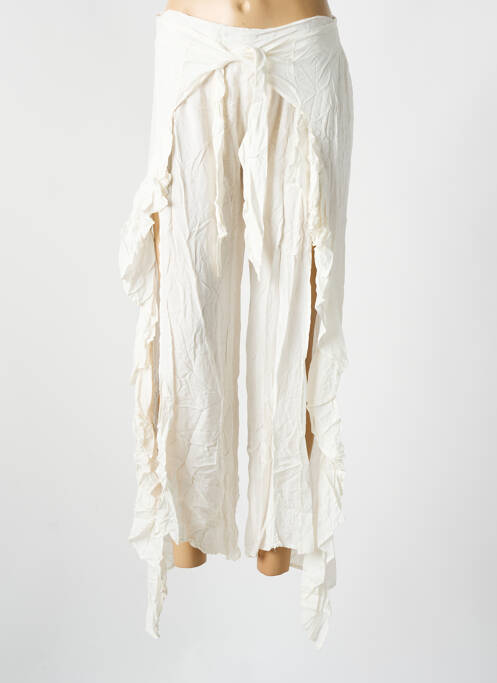 Pantalon 7/8 blanc MILONGA pour femme