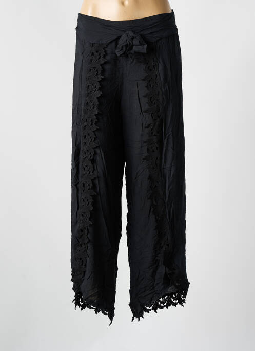 Pantalon droit noir MILONGA pour femme