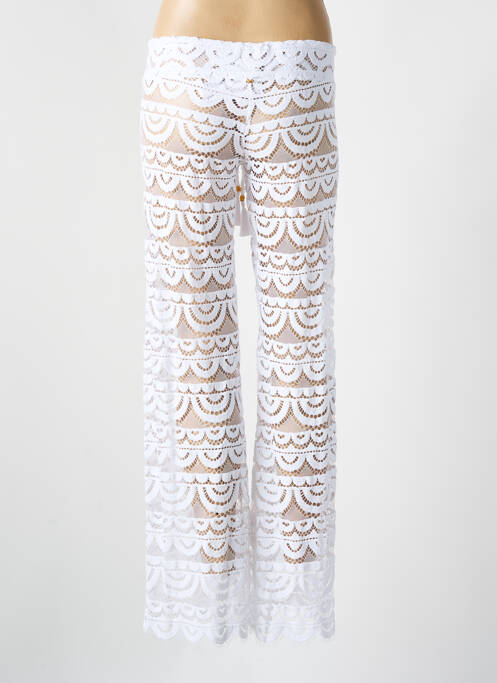 Pantalon flare blanc PILYQ pour femme