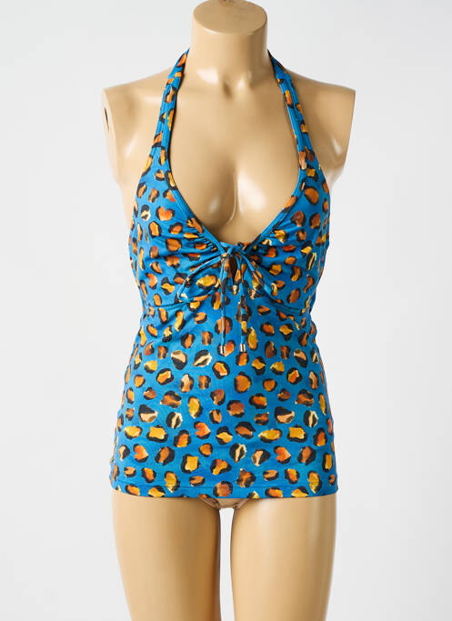 Top de bain bleu CYELL pour femme