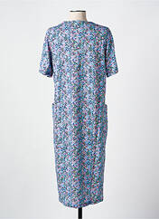 Chemise de nuit bleu PRIMA ROSA pour femme seconde vue