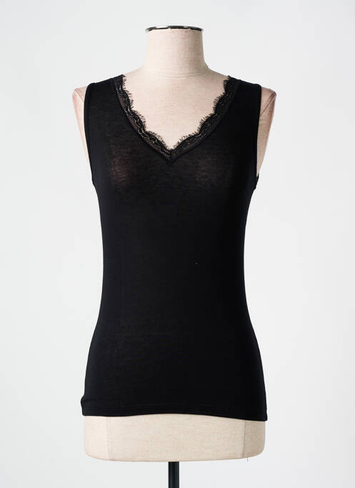 Top/Caraco noir VITTORIA pour femme