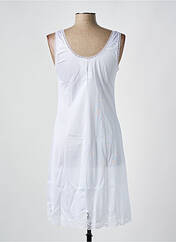 Nuisette/combinette blanc CHARMOSYNE pour femme seconde vue