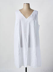 Nuisette/combinette blanc CHARMOSYNE pour femme seconde vue