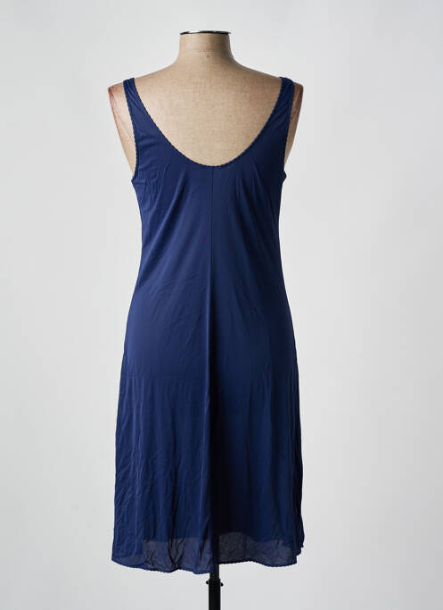 Nuisette/combinette col rond bleu VALISERE femme