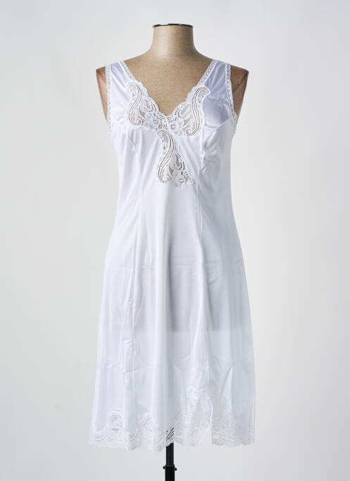 Nuisette/combinette blanc CHARMOSYNE pour femme