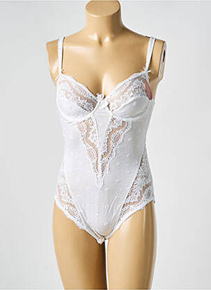 Body lingerie avec armature blanc MARIE JO femme