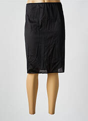 Jupon /Fond de robe noir ANDRA BASICLINE pour femme seconde vue