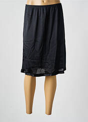 Jupon /Fond de robe noir LINGERIE ELIZABETH pour femme seconde vue