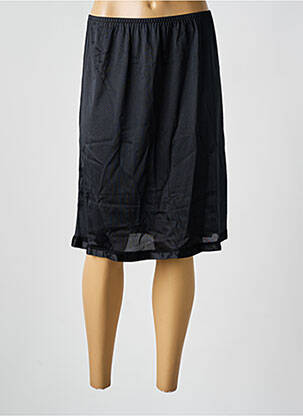 Jupon /Fond de robe noir LINGERIE ELIZABETH pour femme